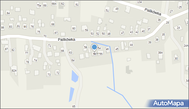 Palikówka, Palikówka, 56, mapa Palikówka