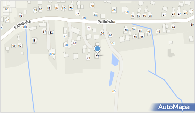 Palikówka, Palikówka, 72, mapa Palikówka