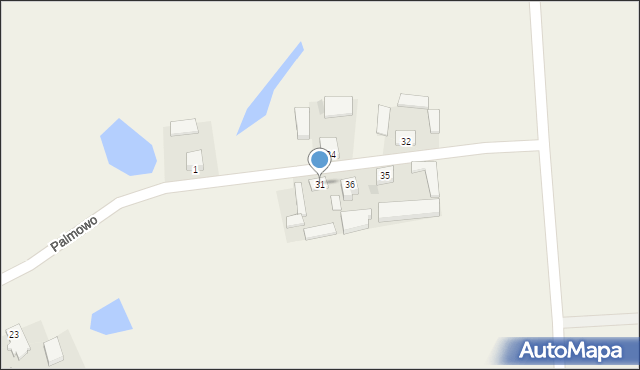 Palmowo, Palmowo, 31, mapa Palmowo