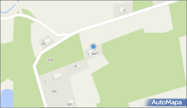 Pałubice, Pałubice, 62A, mapa Pałubice
