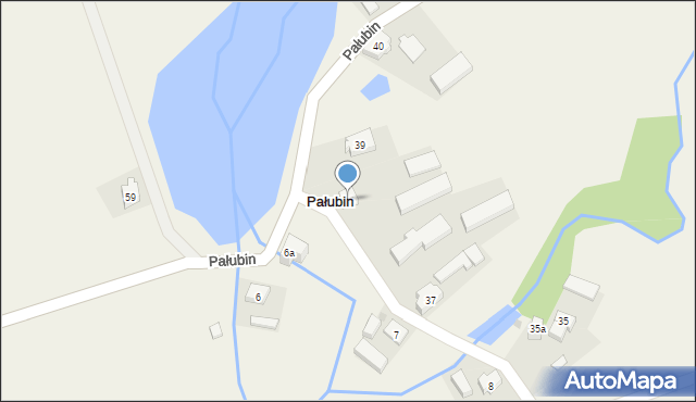 Pałubin, Pałubin, 38, mapa Pałubin