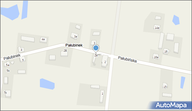 Pałubinek, Pałubinek, 2a, mapa Pałubinek