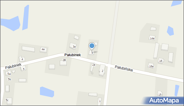 Pałubinek, Pałubinek, 3, mapa Pałubinek