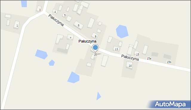 Pałuczyna, Pałuczyna, 10, mapa Pałuczyna