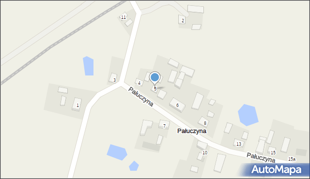 Pałuczyna, Pałuczyna, 5, mapa Pałuczyna