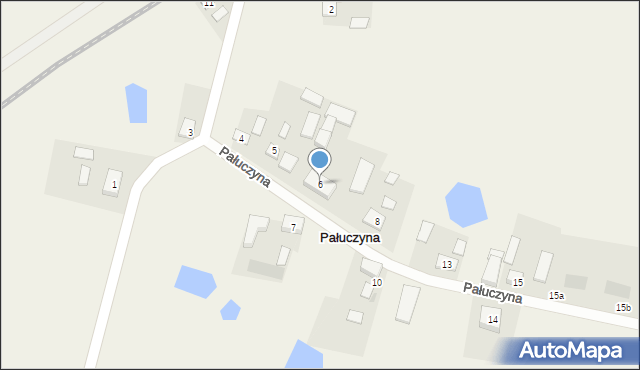 Pałuczyna, Pałuczyna, 6, mapa Pałuczyna