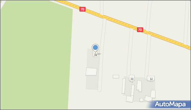 Pamiętna, Pamiętna, 34, mapa Pamiętna