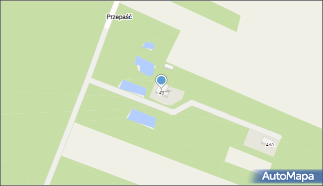 Pamiętna, Pamiętna, 43, mapa Pamiętna