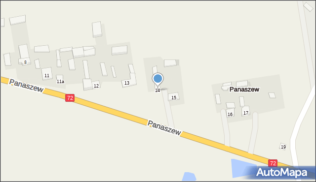 Panaszew, Panaszew, 14, mapa Panaszew