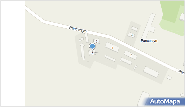 Pancerzyn, Pancerzyn, 6, mapa Pancerzyn