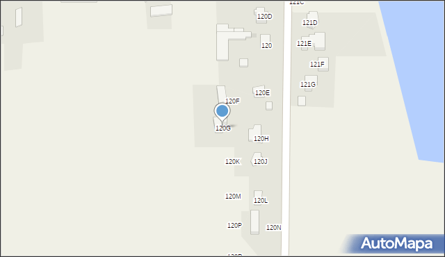 Panieńszczyzna, Panieńszczyzna, 120G, mapa Panieńszczyzna