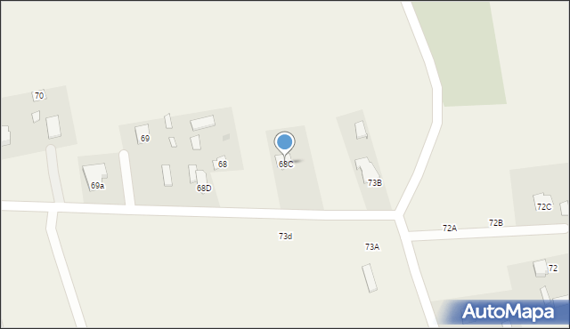 Panieńszczyzna, Panieńszczyzna, 68C, mapa Panieńszczyzna