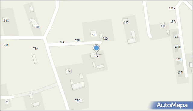 Panieńszczyzna, Panieńszczyzna, 72, mapa Panieńszczyzna