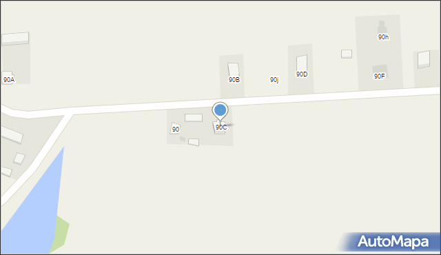 Panieńszczyzna, Panieńszczyzna, 90C, mapa Panieńszczyzna