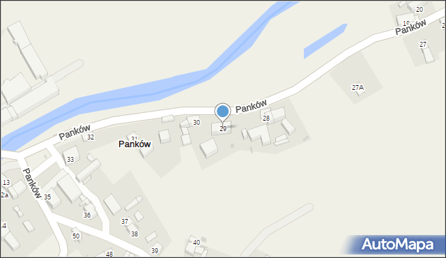 Panków, Panków, 29, mapa Panków