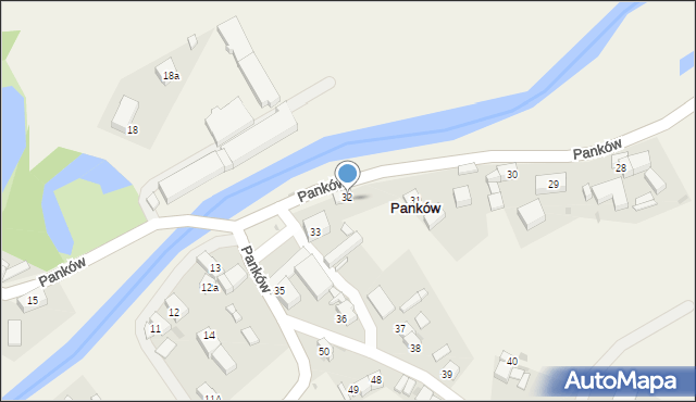 Panków, Panków, 44A, mapa Panków