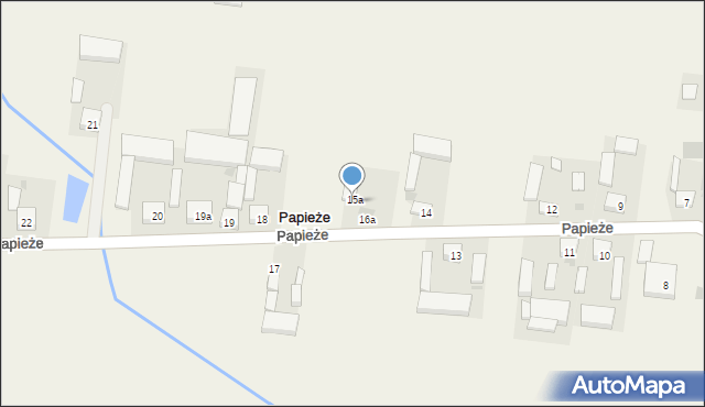 Papieże, Papieże, 16, mapa Papieże