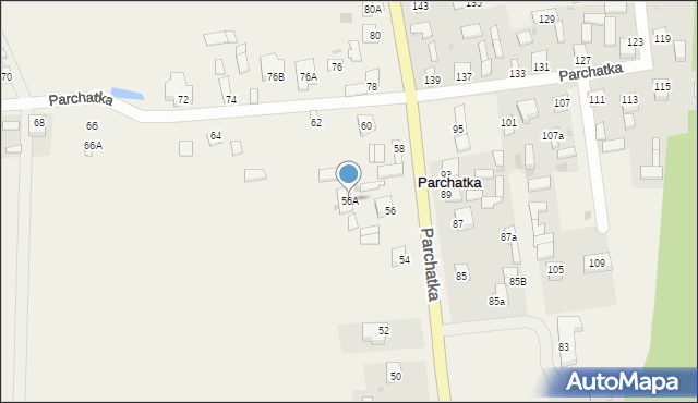 Parchatka, Parchatka, 56A, mapa Parchatka
