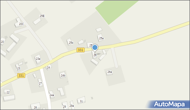 Parchów, Parchów, 26, mapa Parchów