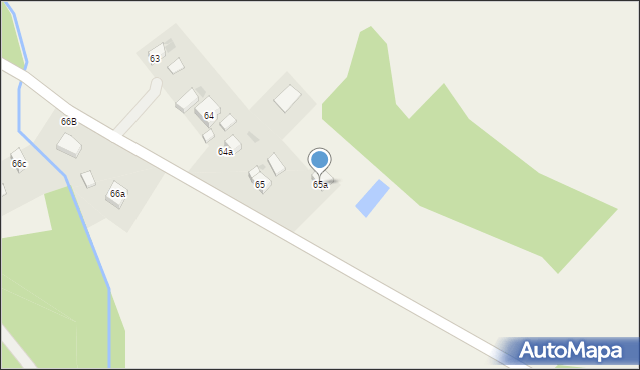 Parchów, Parchów, 65a, mapa Parchów