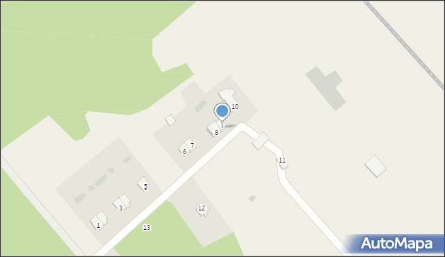 Parciaki-Stacja, Parciaki-Stacja, 9, mapa Parciaki-Stacja