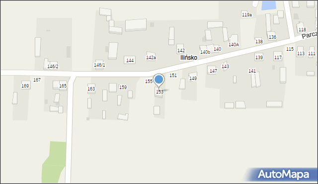 Parczów, Parczów, 153, mapa Parczów