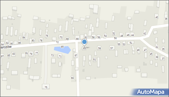 Parczów, Parczów, 63, mapa Parczów