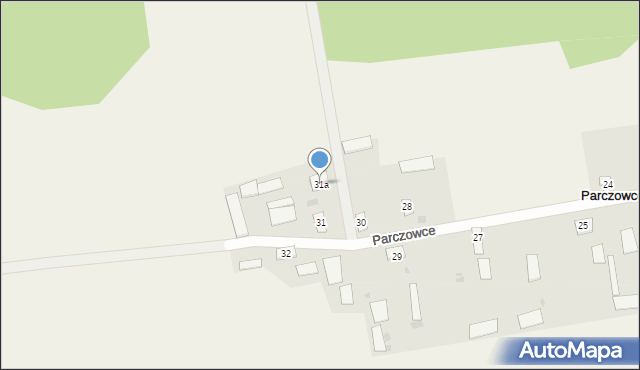 Parczowce, Parczowce, 31a, mapa Parczowce