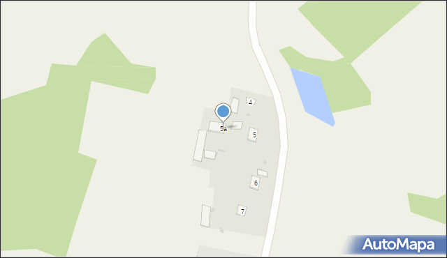 Parczowce, Parczowce, 5a, mapa Parczowce