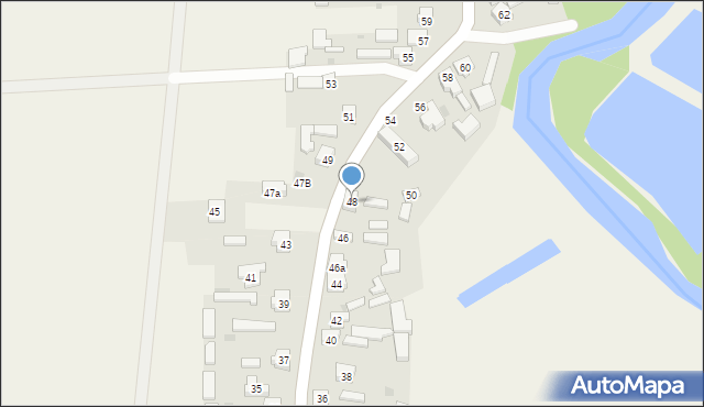 Parczówek, Parczówek, 48, mapa Parczówek