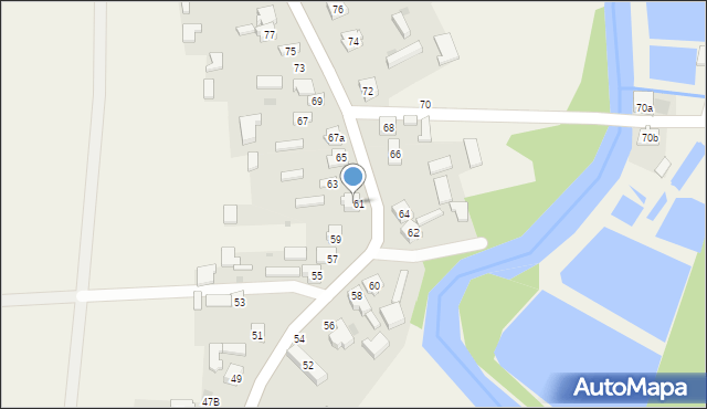 Parczówek, Parczówek, 61a, mapa Parczówek