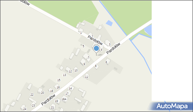 Pardołów, Pardołów, 5, mapa Pardołów