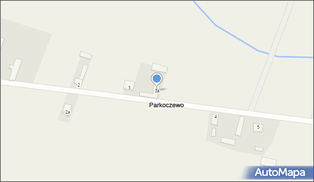 Parkoczewo, Parkoczewo, 3a, mapa Parkoczewo