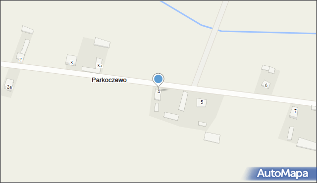 Parkoczewo, Parkoczewo, 4, mapa Parkoczewo