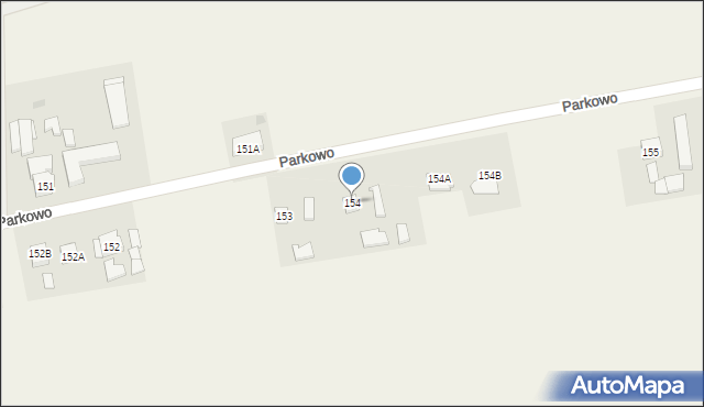 Parkowo, Parkowo, 154, mapa Parkowo