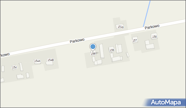 Parkowo, Parkowo, 155, mapa Parkowo