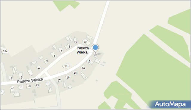 Parleza Wielka, Parleza Wielka, 12, mapa Parleza Wielka