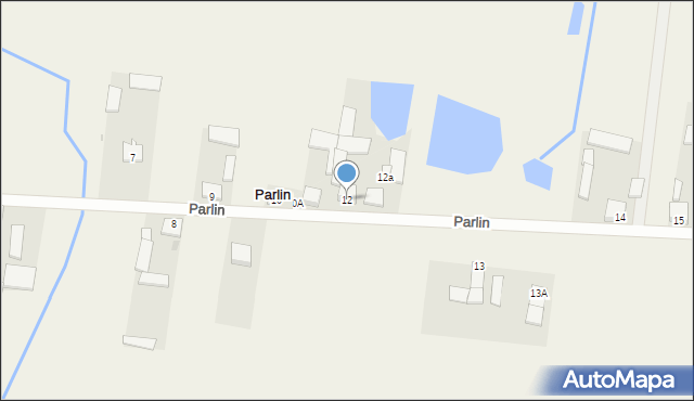 Parlin, Parlin, 12, mapa Parlin