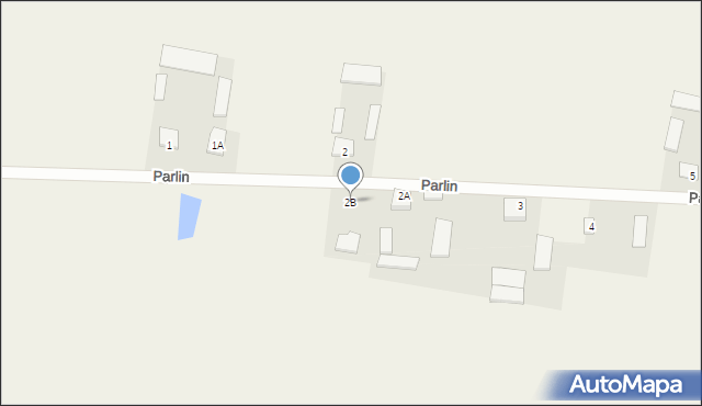 Parlin, Parlin, 2B, mapa Parlin
