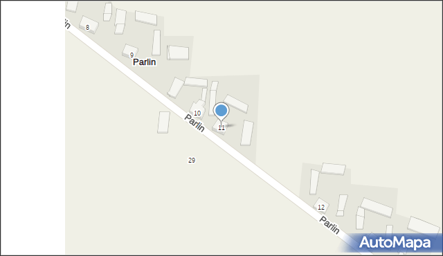 Parlin, Parlin, 11, mapa Parlin
