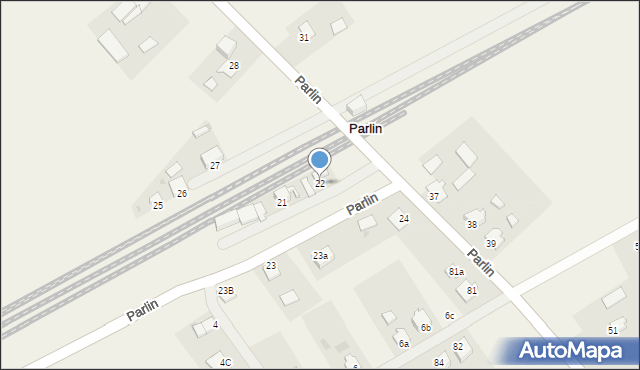 Parlin, Parlin, 22, mapa Parlin