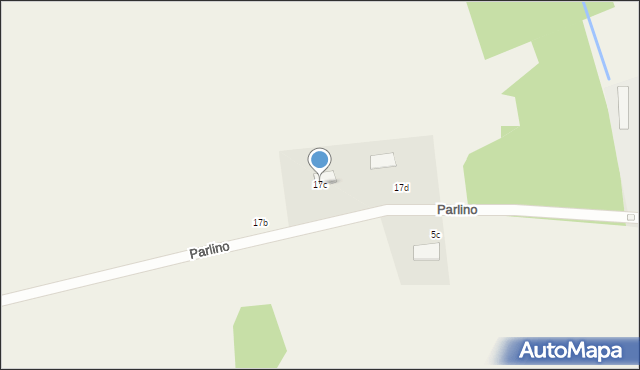 Parlino, Parlino, 17c, mapa Parlino