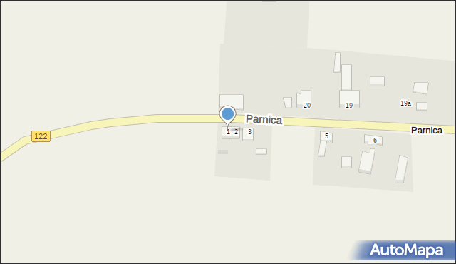 Parnica, Parnica, 1, mapa Parnica