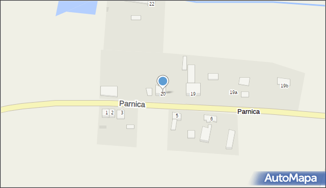 Parnica, Parnica, 20, mapa Parnica