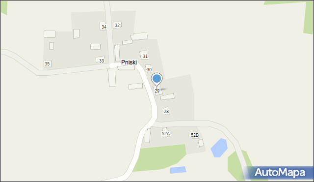 Parośla-Pniski, Parośla-Pniski, 29, mapa Parośla-Pniski