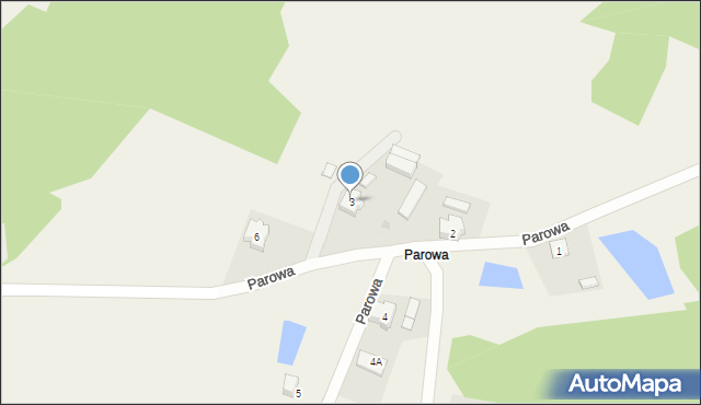 Parowa, Parowa, 3, mapa Parowa