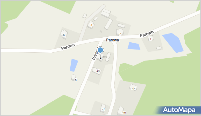 Parowa, Parowa, 4, mapa Parowa