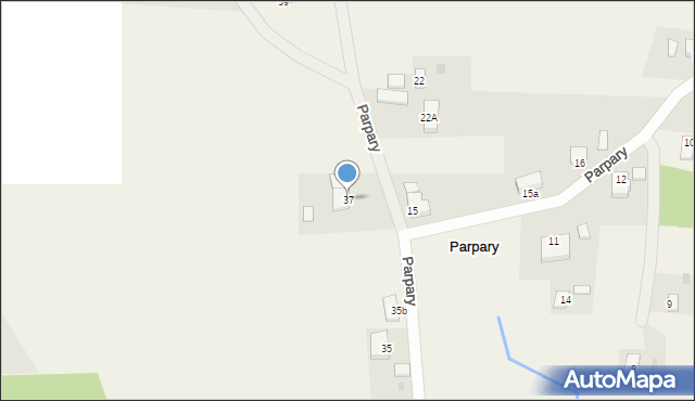 Parpary, Parpary, 37, mapa Parpary