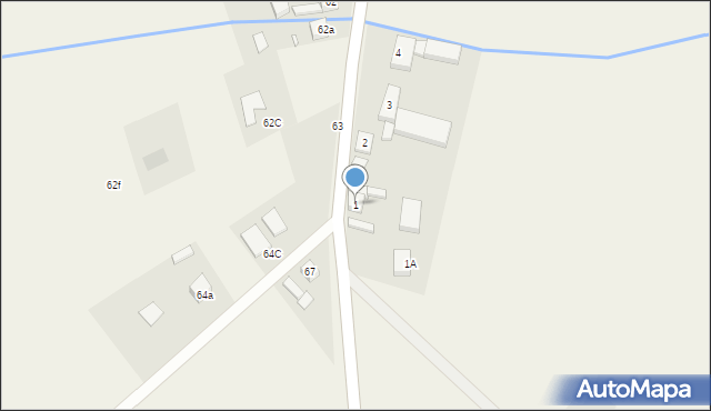 Parsów, Parsów, 1, mapa Parsów