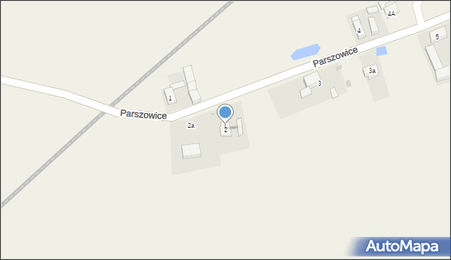 Parszowice, Parszowice, 2, mapa Parszowice